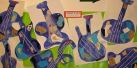 Picasso abstract guitars